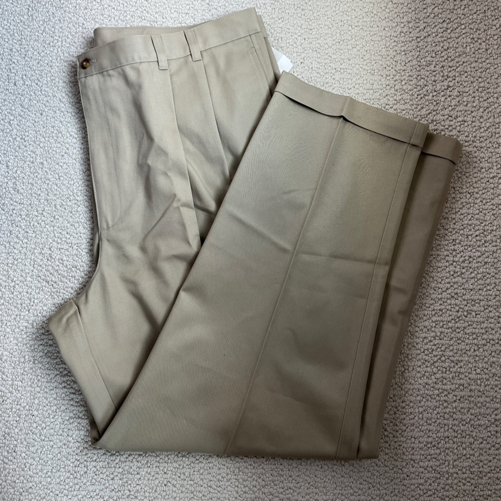 NWT Jos A Bank Khaki Slacks